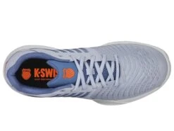 K-Swiss Express Light 3 Mens Tennis Shoes - Arctic Ice / Scarlet Ibis -Tennis Equipment Shop d75f02f1 c9a3 4ced b3b7 acdf0fd5c723