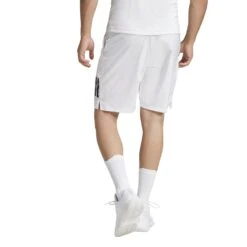 ADIDAS Mens 3 Stripe Tennis Shorts - White -Tennis Equipment Shop d9d94ce2 01d9 4f51 a6f0 3e858105f131