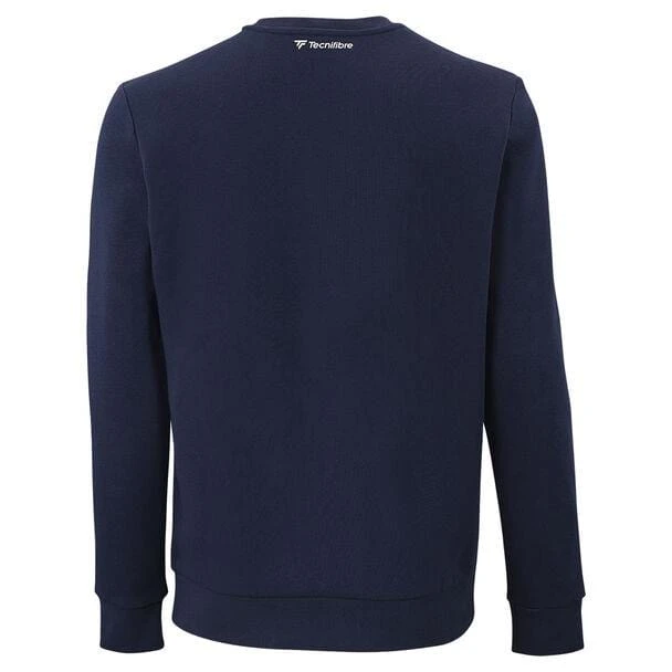 Tecnifibre Mens Team Tennis Sweater - Marine 2 Tecnifibre Mens Team Tennis Sweater - Marine - Image 2