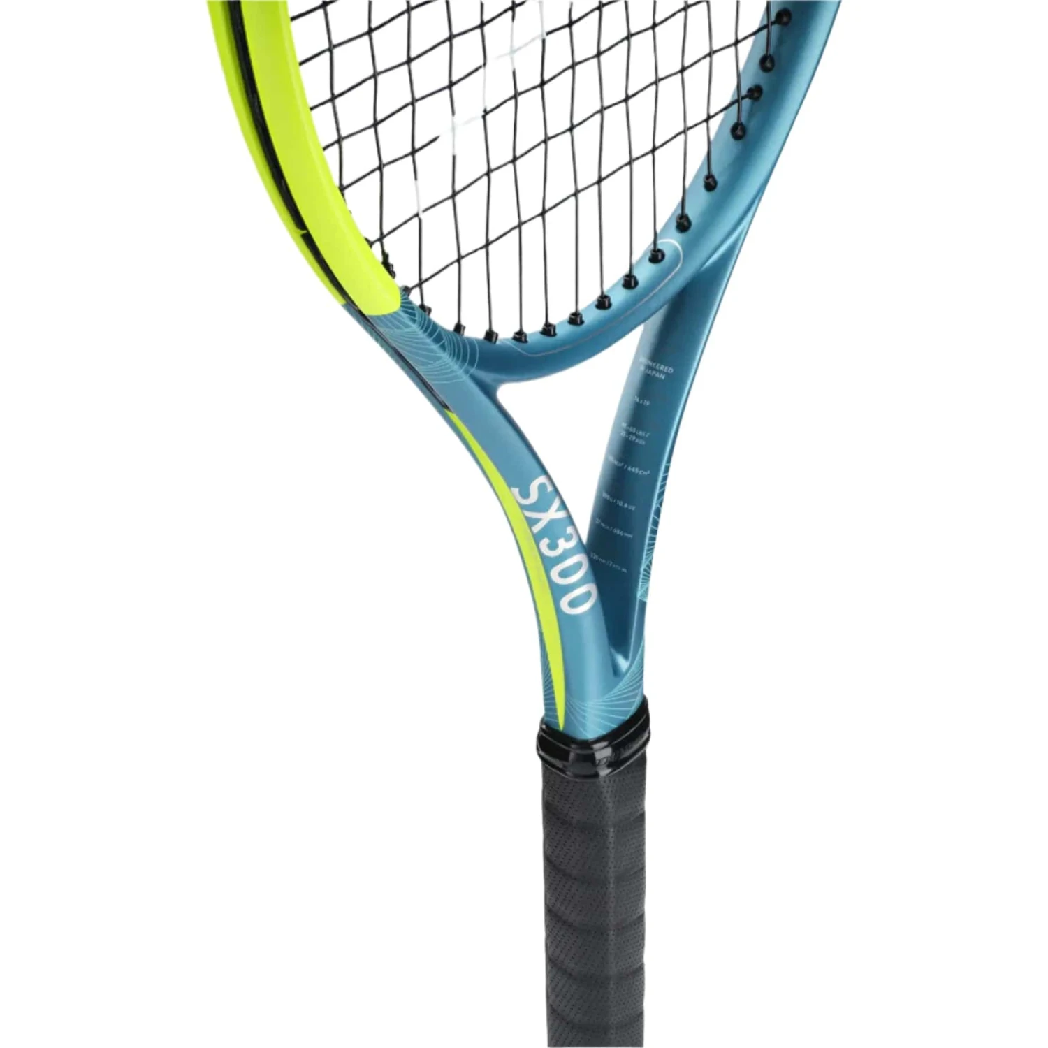 Dunlop SX 300 2025 Tennis Racket - Yellow / Teal / Black (Frame Only) 2 Dunlop SX 300 2025 Tennis Racket - Yellow / Teal / Black (Frame Only) - Image 2