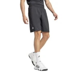 ADIDAS Mens 3 Stripe Tennis Shorts - Black -Tennis Equipment Shop dd2005b2 07cf 437f a261 57bc72f22425