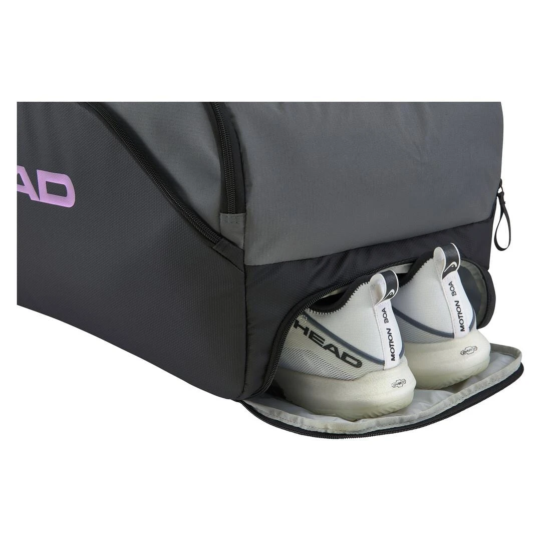 HEAD Pro X Duffle Tennis Bag L - Black / Dark Grey 2 HEAD Pro X Duffle Tennis Bag L - Black / Dark Grey - Image 2