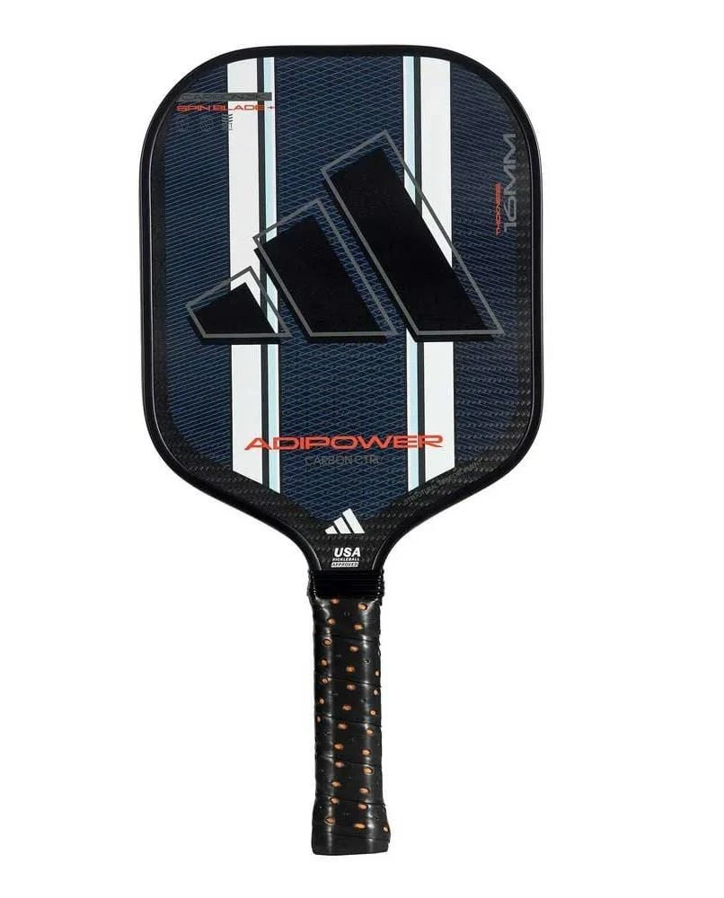 ADIDAS Adipower Carbon CTRL 3.3 Pickleball Paddle - Black / Blue 1 ADIDAS Adipower Carbon CTRL 3.3 Pickleball Paddle - Black / Blue