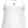 HEAD Club 25 Tech Womens Tennis Tank Top - White