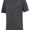 K-Swiss Hypercourt Tennis T-Shirt - Jet Black Melange